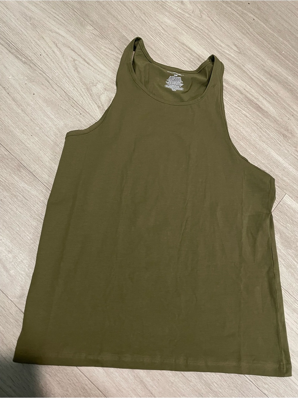 Wrangler Olive Green Men’s Tank Top
